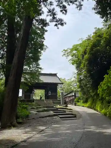 笠森寺の山門・神門