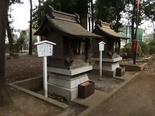 足立神社の末社・摂社