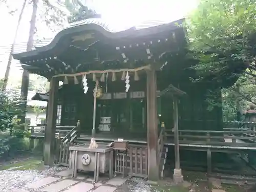 西久保八幡神社の本殿・本堂