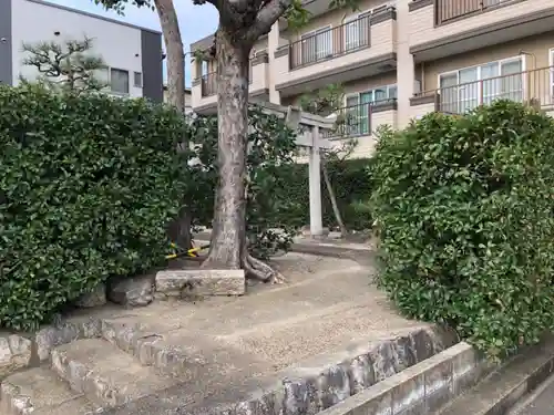 飛鳥田神社の鳥居