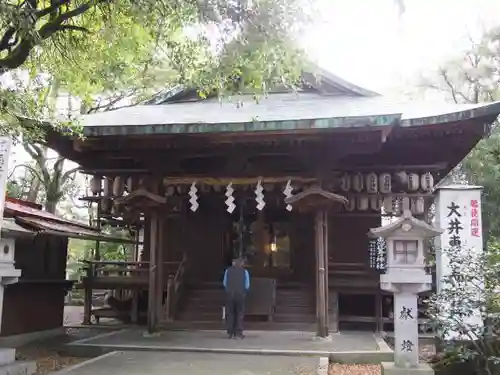 大井神社の本殿・本堂