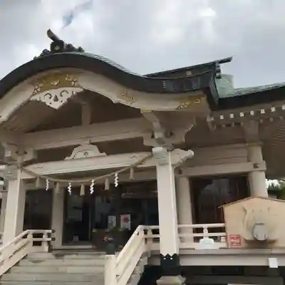 岡山神社の本殿・本堂