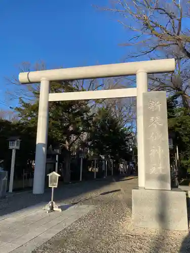 新琴似神社の鳥居