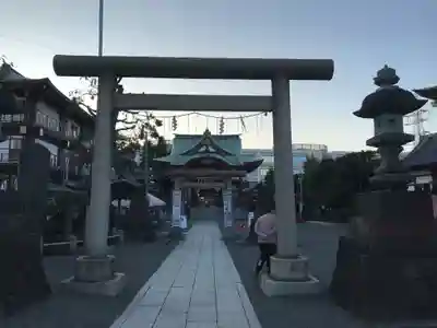 羽田神社の鳥居