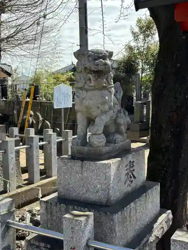 駒形神社の狛犬