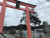 岡田國神社の鳥居