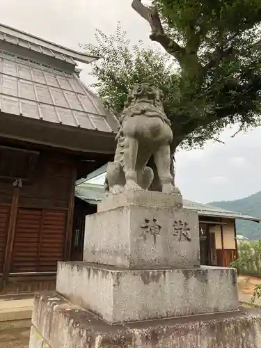 小内神社の狛犬