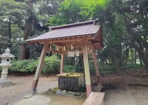 息栖神社の手水舎