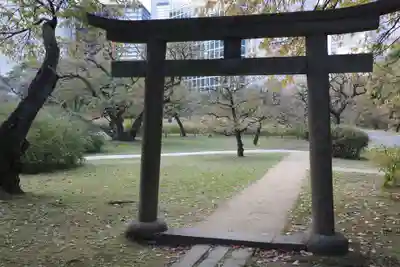 旧稲生神社の鳥居