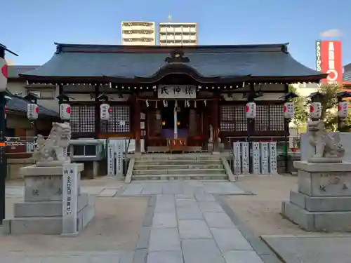 敷津松之宮　大国主神社の本殿