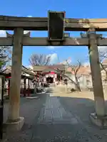 元郷氷川神社の鳥居