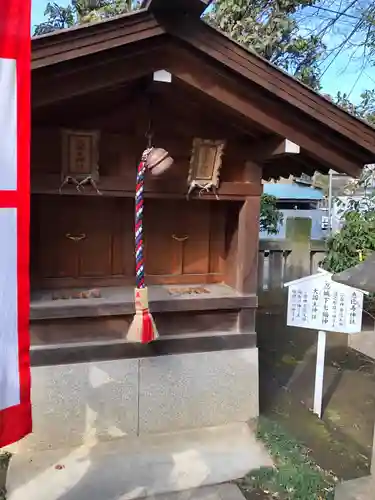 行田八幡神社の末社・摂社