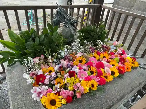 豊平神社の手水