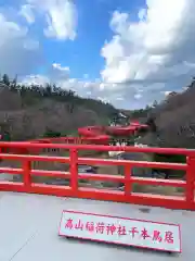 高山稲荷神社の景色