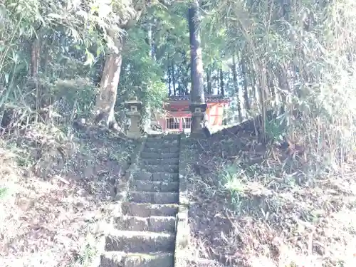 白山神社の景色