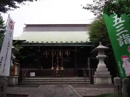 新宿下落合氷川神社の本殿・本堂