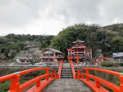 草戸稲荷神社の景色