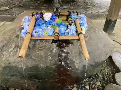 駒形神社の手水舎