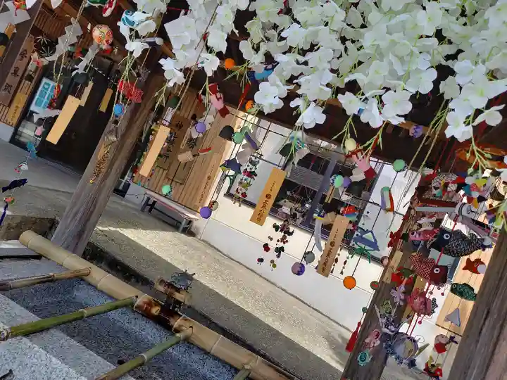 五泉八幡宮の手水舎