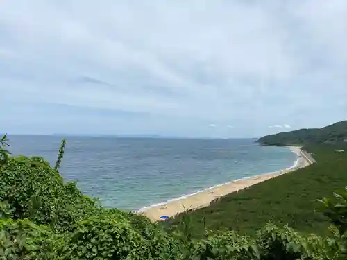 織幡神社の景色