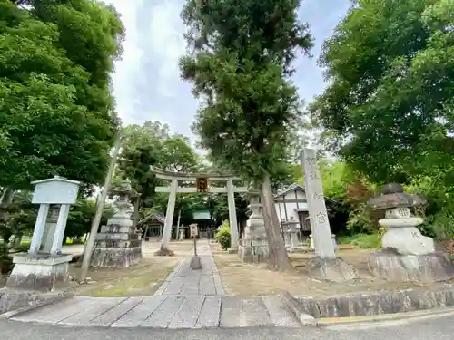 劔宮神社の鳥居