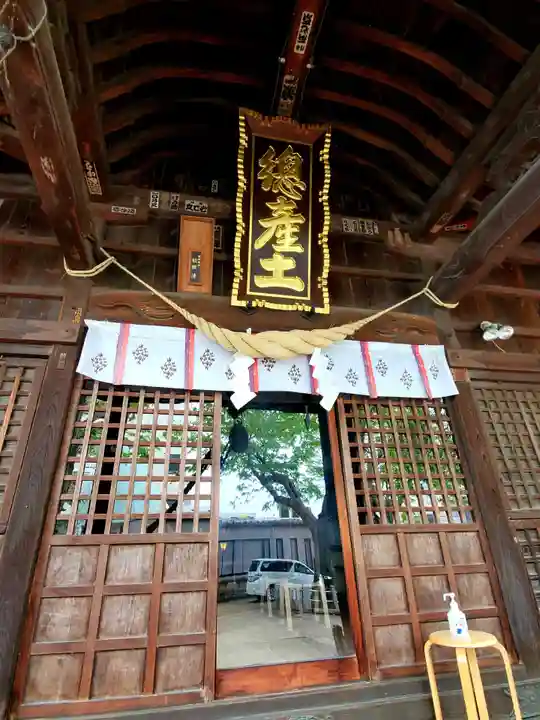 阿邪訶根神社の本殿・本堂