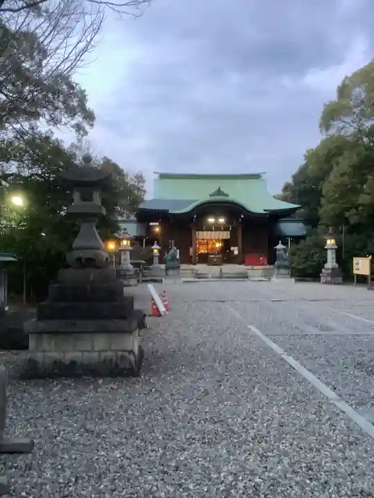 溝旗神社(肇國神社)の本殿・本堂