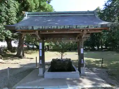 若狭姫神社（若狭彦神社下社）の手水舎