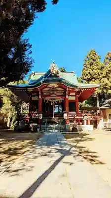 柏諏訪神社の本殿・本堂