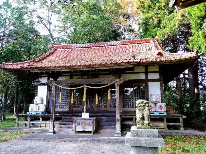 亘理神社の本殿・本堂