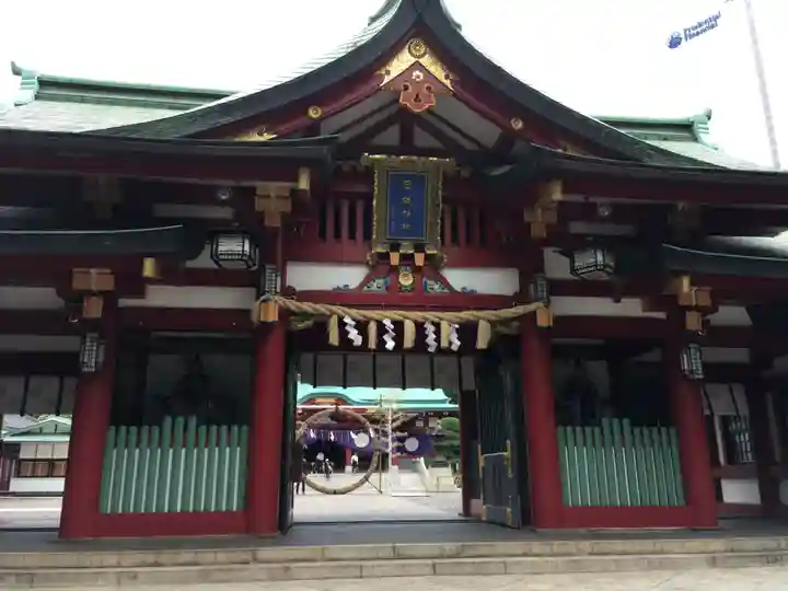 日枝神社の山門・神門