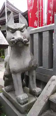 堀切天祖神社の狛犬