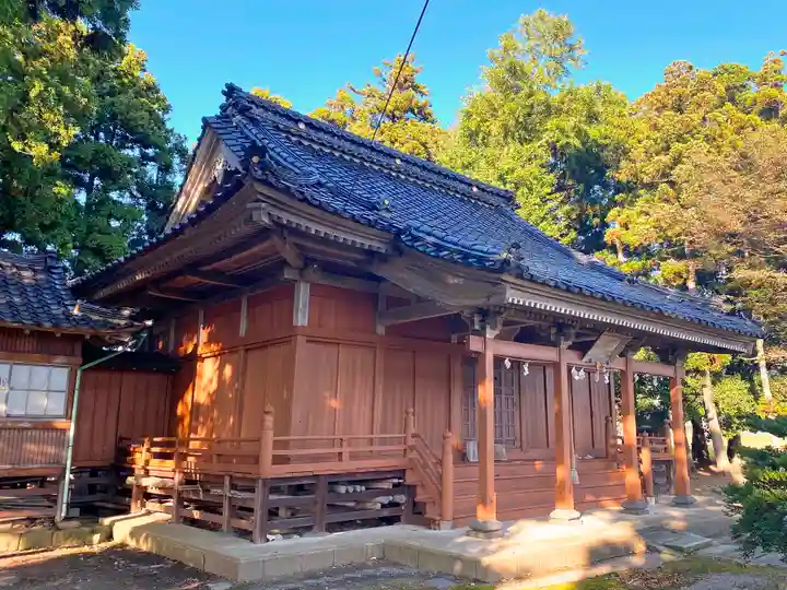 城輪神社の本殿・本堂