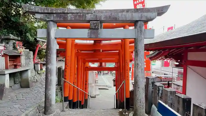 熊本城稲荷神社の鳥居