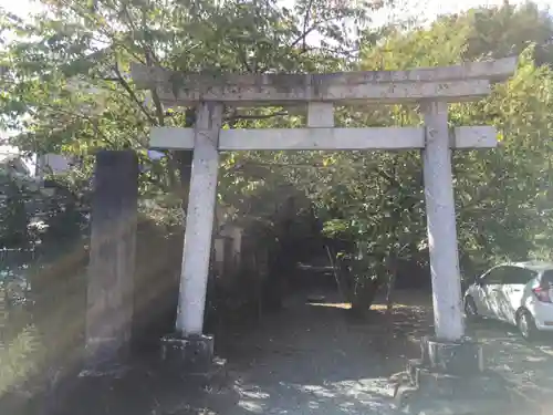 小川泉水神社の鳥居