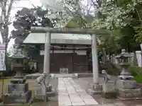 白旗神社(西御門)の鳥居
