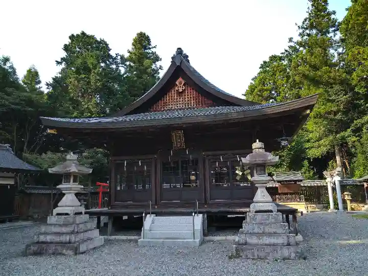 柏木神社の本殿・本堂