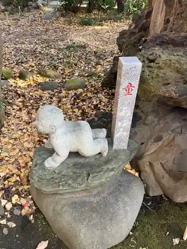 天祖神社の像