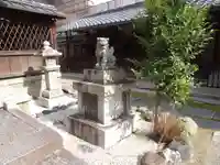 出雲路幸神社の狛犬