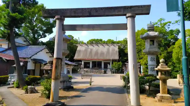 津賀田神社の鳥居
