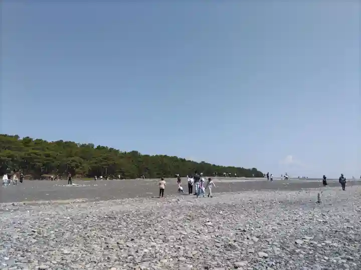 御穂神社の周辺