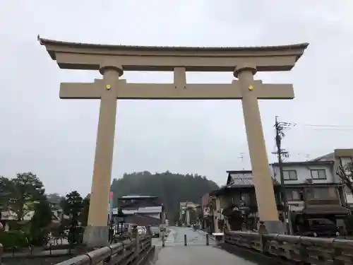 櫻山八幡宮の鳥居