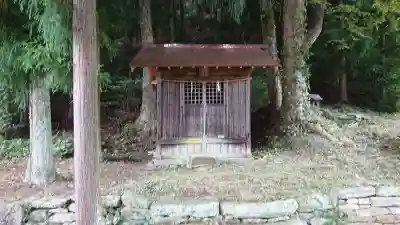 安智羅神社(松尾古城跡)の本殿・本堂