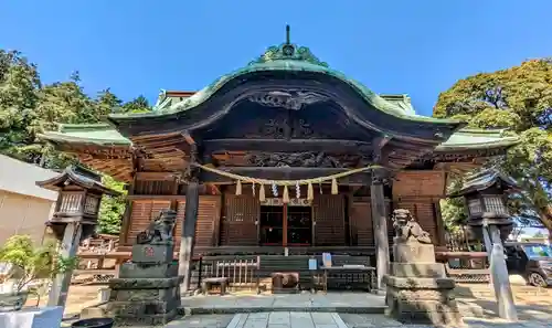 下総国三山　二宮神社の本殿・本堂