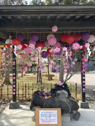 伊達神社の手水