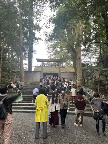 伊勢神宮内宮（皇大神宮）の鳥居