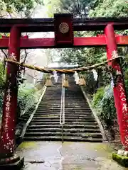 柞原八幡宮の鳥居