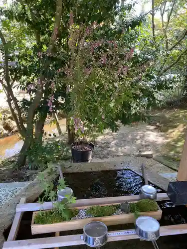 黒髪神社の手水