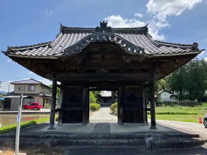 文永寺の山門・神門
