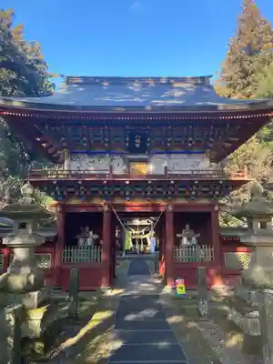 那須神社の山門・神門